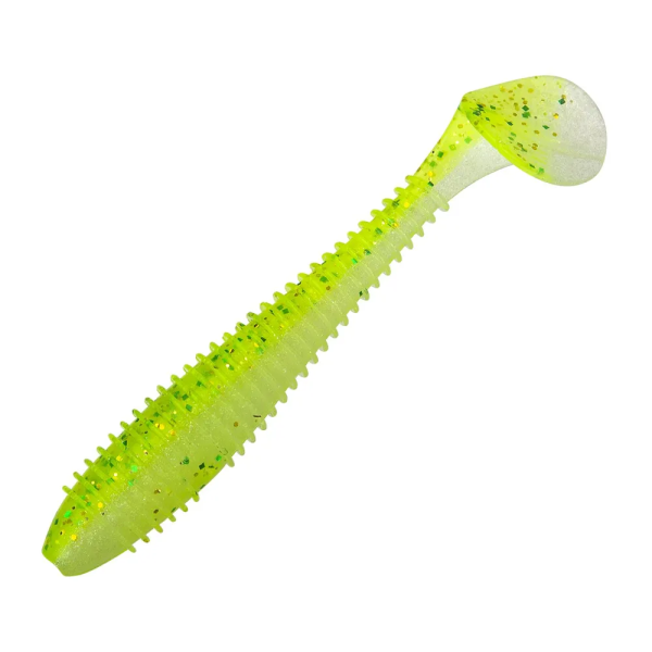 Приманка силиконовая Keitech Swing Impact Fat 3.8" #PAL02 Lime Chart Shad