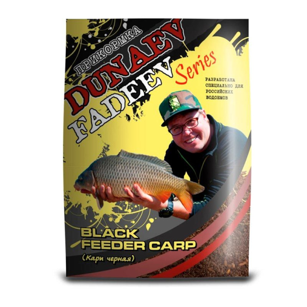 Прикормка Dunaev Fadeev 1кг #Feeder Carp Black