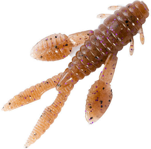 Приманка силиконовая Noike Yabby 2,1" #037-Brown Cinnamon Purple