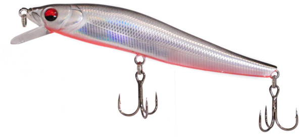 Воблер Mottomo Ostra 100F 100мм, 10г #Ghost Silver