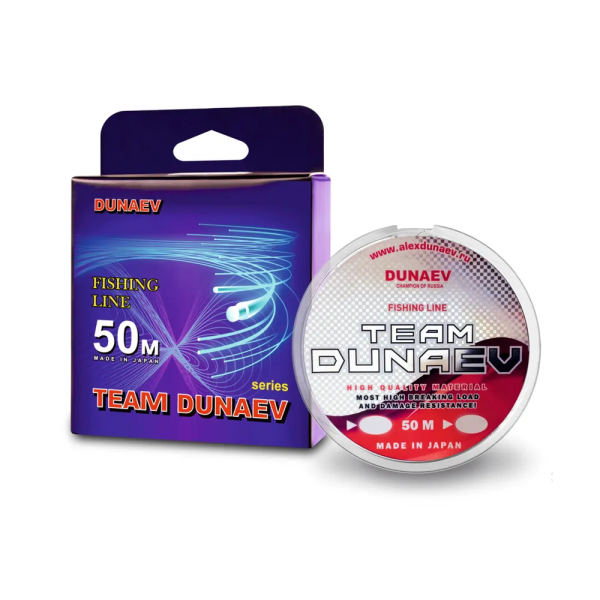 Монофильная леска Dunaev Team Dunaev 50м, 0,128мм