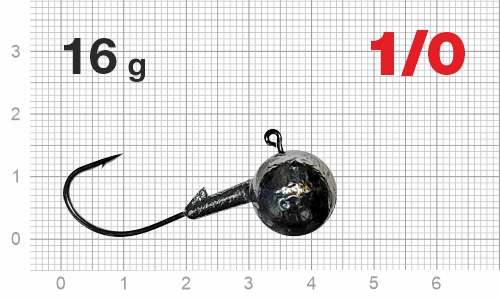 Джиг-головка Nautilus Corner NC-2217 hook №1/0, 16г, 5шт