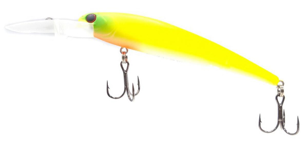 Воблер Mottomo Deep Hooker 90F 90мм, 8,5г #Chart Yellow