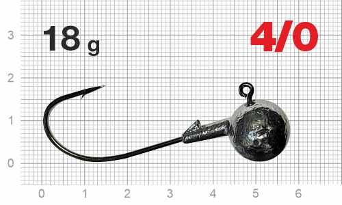 Джиг-головка Nautilus Corner NC-2217 hook №4/0, 18г, 5шт