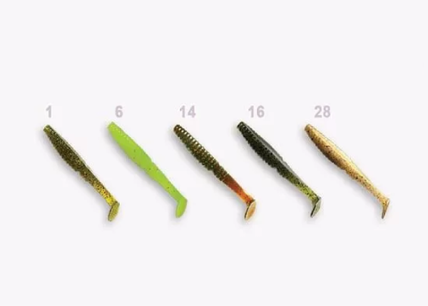 Приманка силиконовая Crazy Fish Scalp Minnow 3.2" 7-80-М51-6 5шт