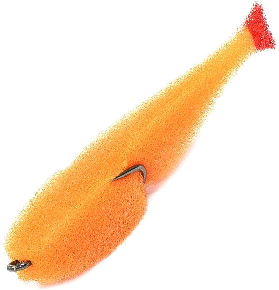 Поролоновая приманка Lex Classic Fish CD 12см, с двойным крючком, 1шт #O