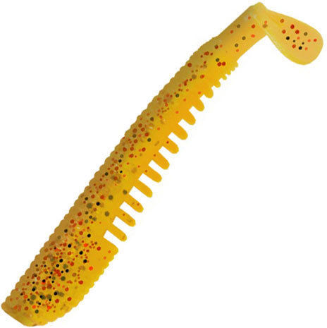 Силиконовая приманка LureMax Vishnu 4" #007 Ebimiso Oil