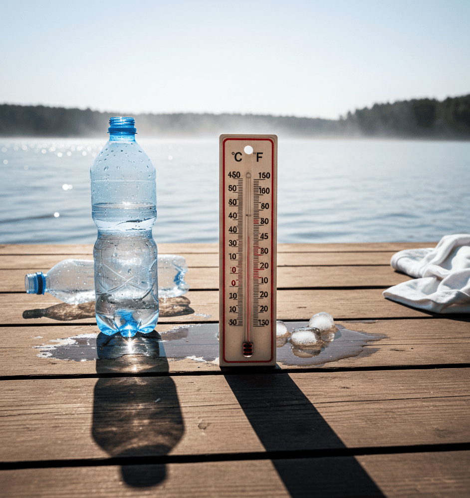 Как защититься от жары и насекомых на рыбалке летом