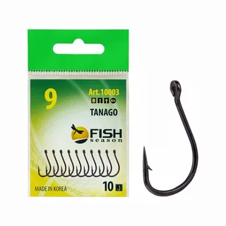 Крючок Одинарный Fish Season TANAGO-RING №9 10шт