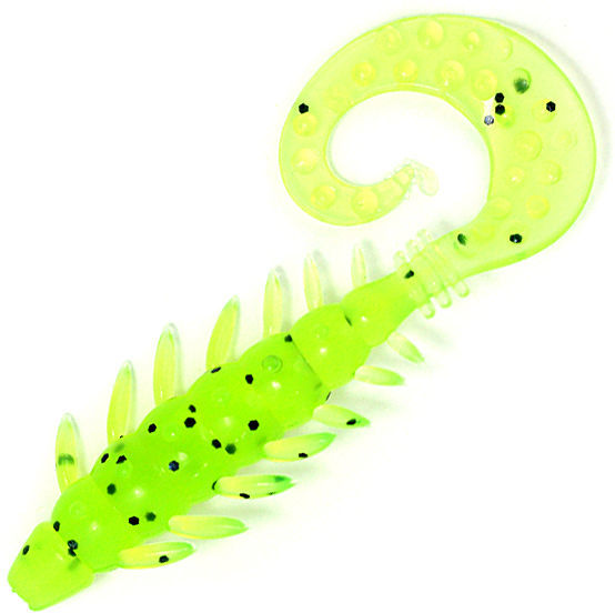Силиконовая приманка LureMax Zuma 3,5" #002 Lime pepper