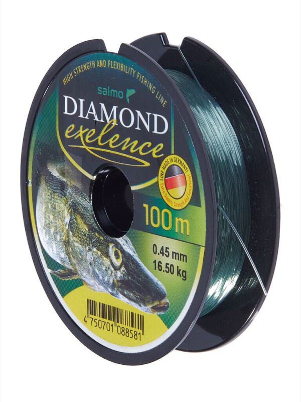 Монофильная леска Salmo Diamond Exelence 100м, 0,45мм