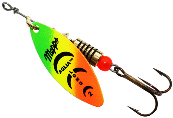 Блесна вращающаяся Mepps Aglia Long 2, 7г #Tiger