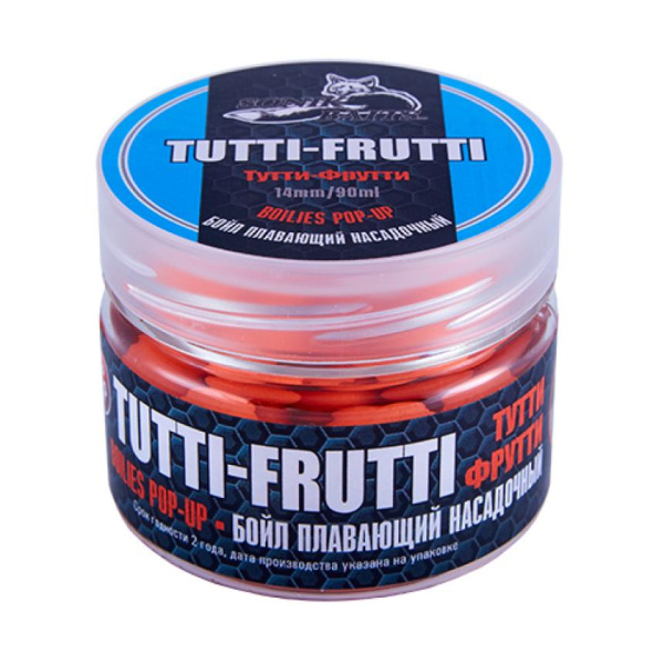 Бойлы плавающие Sonik Baits Pop-Up 14мм 90мл TUTTI FRUTTI