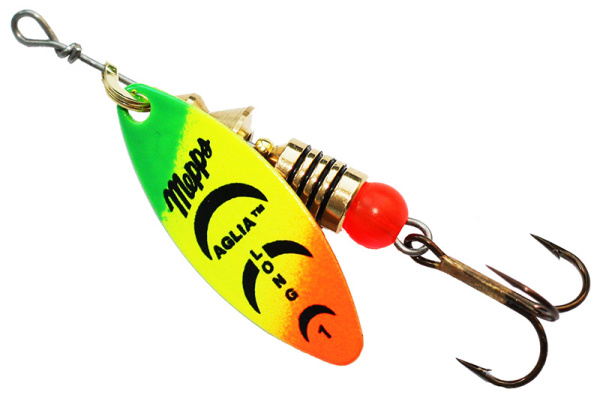 Блесна вращающаяся Mepps Aglia Long 1, 4,5г #Tiger