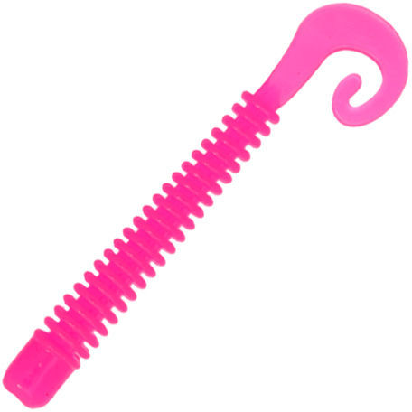 Силиконовая приманка LureMax Cheeky Worm 2,5" #044 Deep Pink