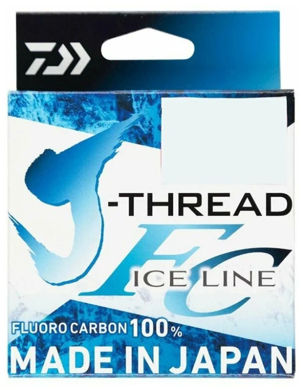 Монофильная леска Daiwa J-Thread Mono Ice Line 50м, 0,07мм