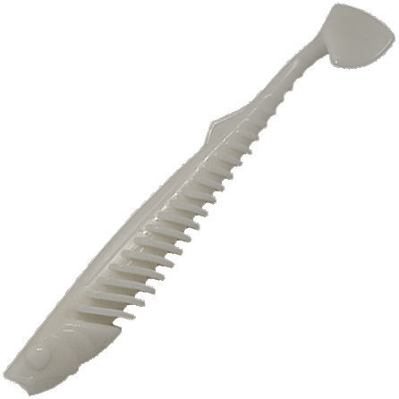 Силиконовая приманка LureMax Vishnu 4" #009 White UV