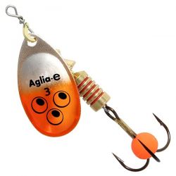 Блесна вращающаяся Mepps Aglia-E 1, 3г #Ag/Orange Блесна вращающаяся Mepps Aglia-E 1, 3г #Ag/Orange