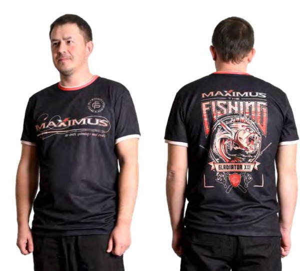 Футболка Maximus (XL, черная)