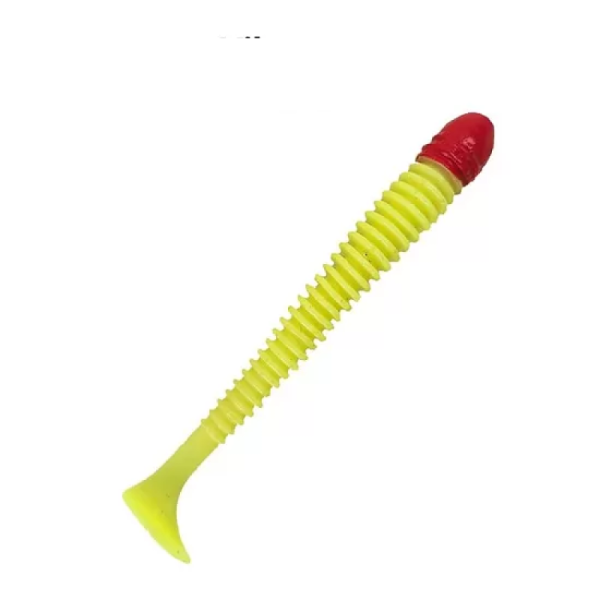 Приманка силиконовая Crazy Fish Vibro Worm 3.4" 12-85-6RH-6 5шт