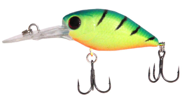 Воблер Mottomo Chubber DR 36F 36мм, 4г #Lime Tiger