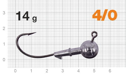 Джиг-головка Nautilus Corner 120 NC-2218 hook №4/0, 14г, 5шт