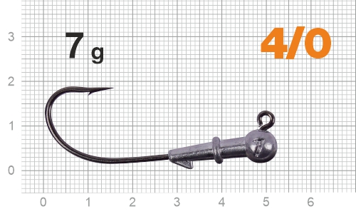 Джиг-головка Nautilus Corner 120 NC-2218 hook №4/0,  7г, 5шт