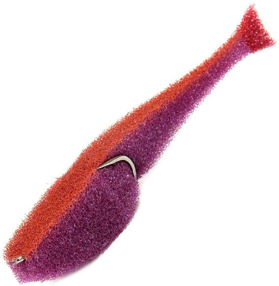 Поролоновая приманка Lex Classic Fish CD 10см, с двойным крючком, 1шт #POB