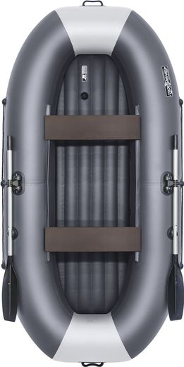 Лодка ПВХ Таймень LX 290 НД #графит/светло-серый