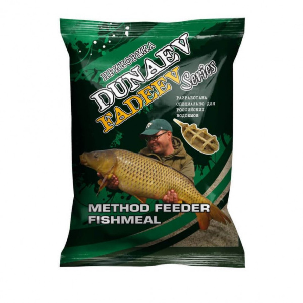 Прикормка Dunaev Fadeev 1кг #Method Feeder Fishmeal