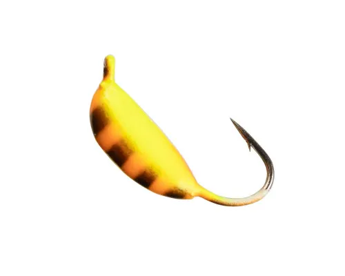 Мормышка Helios вольф Рижский банан с ушком краш 2,5мм 0,40гр 19 (MW-2025-19)