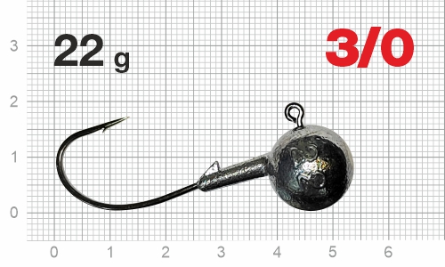 Джиг-головка Nautilus Corner NC-2217 hook №3/0, 22г, 5шт