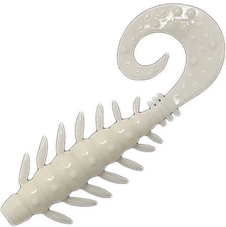 Силиконовая приманка LureMax Zuma 2" #009 White UV