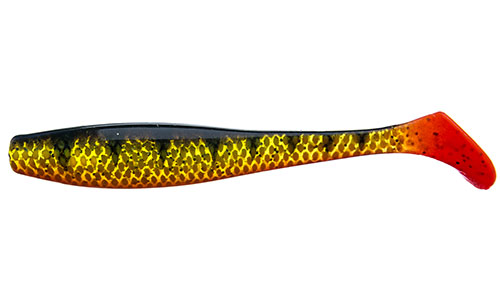 Приманка силиконовая Narval Choppy Tail 8см #019-Yellow Perch