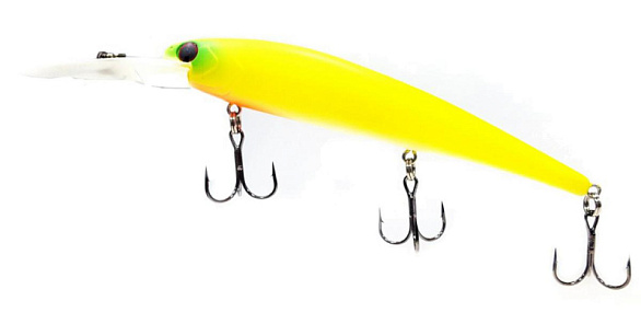 Воблер Mottomo Catcher 120F, 120мм, 20г #Chart Yellow