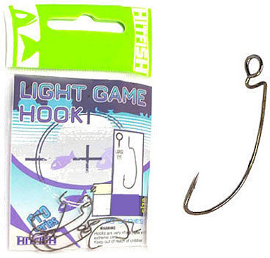 Крючок Офсетный HitFish Light Game hook №8 7шт