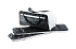 Комплект накладок для сидений лодки Мастер лодок (900х250мм) #черно/белые