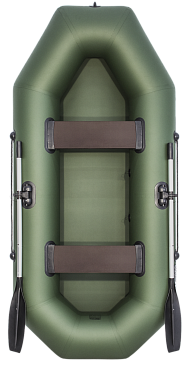 Лодка ПВХ Аква-Оптима 260 #Зеленый