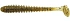 Приманка силиконовая Keitech Swing Impact 2.5" #101 Green Pumpkin PP.
