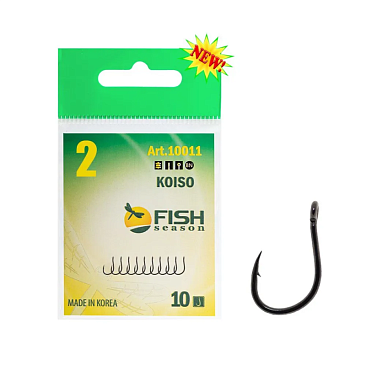 Крючок Одинарный Fish Crystal Sode №2 10шт
