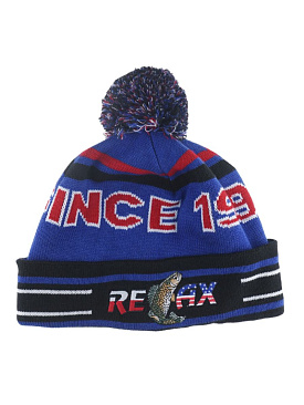 Шапка Relax 58р #Cиняя с красным