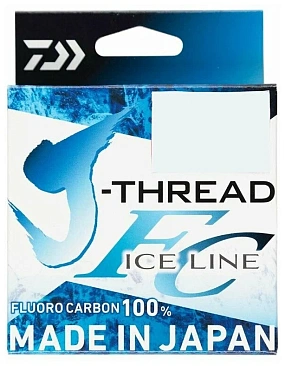 Монофильная леска Daiwa J-Thread Mono Ice Line 50м, 0,06мм