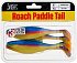 Приманка силиконовая Lucky John Paddle Tail 5" #G04