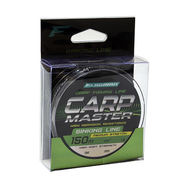 Монофильная леска F-Fishing Carp Master 150м, 0,25мм Монофильная леска F-Fishing Carp Master 150м, 0,25мм