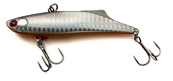 Воблер Mottomo Blade VIB 90S 90мм, 28г #Silver Fish
