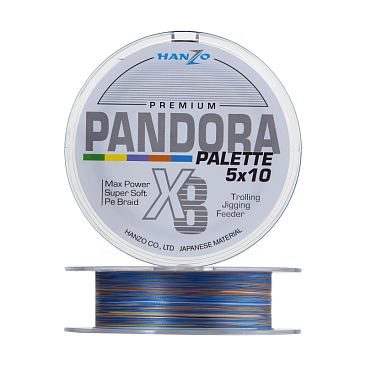 Плетеный шнур Hanzo Pandora Premium X8 # 0,4 14lb 6,4кг 0,1мм 150м #Мультиколор (Multicolor) Плетеный шнур Hanzo Pandora Premium X8 # 0,4 14lb 6,4кг 0,1мм 150м #Мультиколор (Multicolor)
