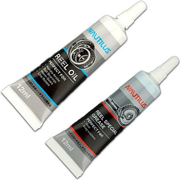Смазка для катушек Nautilus Reel oil 12мл + Reel grease 12мл