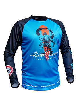 Джерси Volga Baits River Dance Blue & Black #52