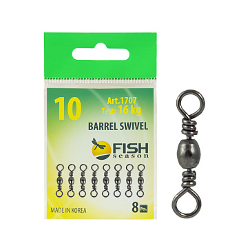 Вертлюг бочонок №10, 16кг, 8шт