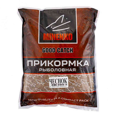 Прикормка Minenko "Good Catch" 0,7кг #Чеснок Прикормка Minenko "Good Catch" 0,7кг #Чеснок